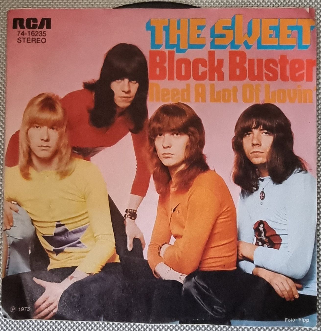 Dischi in vinile: THE SWEET - BLOCK BUSTER - SINGLE – Usato da Greifensee venduto da scharmant 1