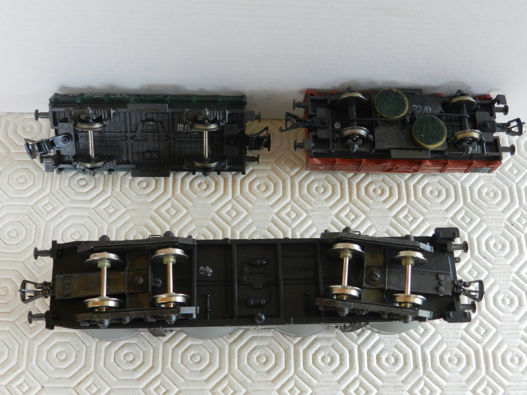 Fleischmann Modelleisenbahnen: H0 DC Fleischmann Güterwagen DB 3 St – Gebraucht aus Arzier-Le Muids von elocin83 5