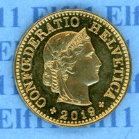 CHF___0.05 2019 -unz 5 Rappen