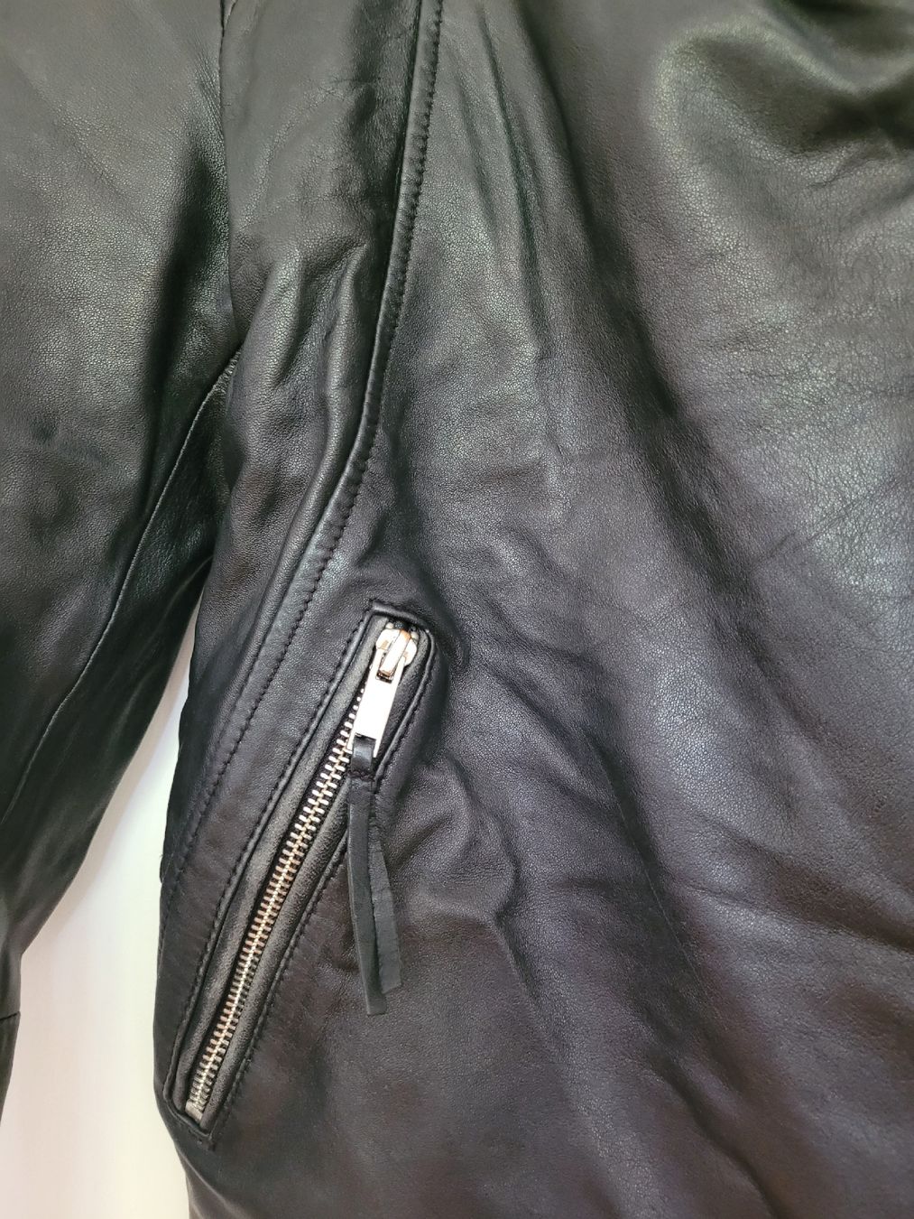 Mango Jacken: Lederjacke Mango Damen schwarz Grösse S – Gebraucht aus Bern von ralella 3