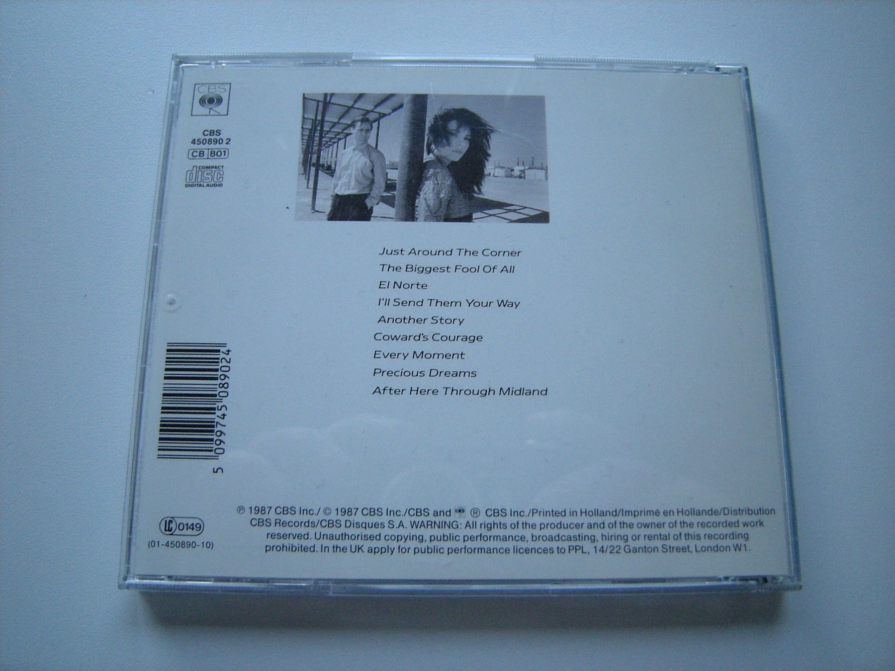 CD: COCK ROBIN - After here through Midland – Usato da Basel venduto da Ceebee62 1