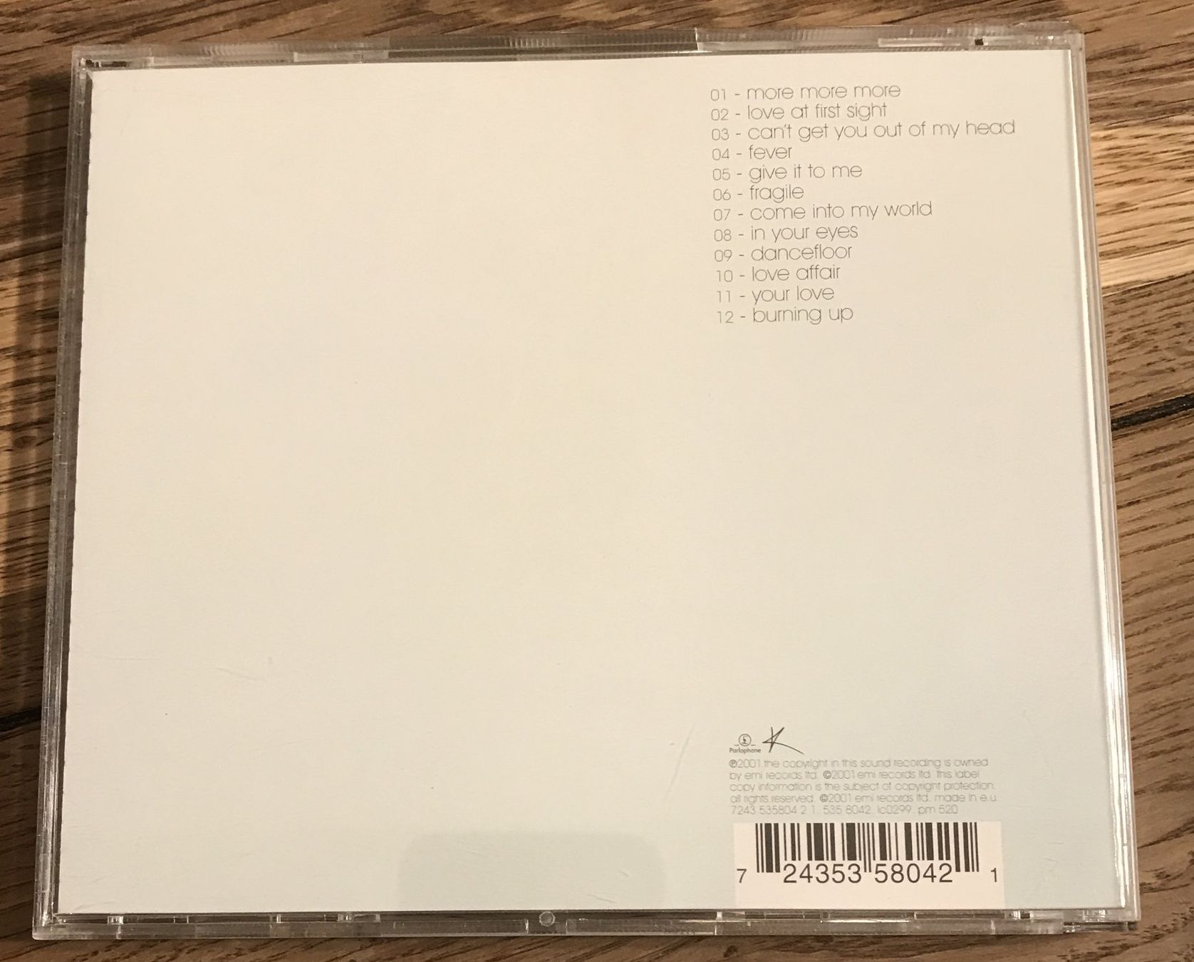 CD: CD- Kylie - Fever – Usato da Guntershausen venduto da Gloominati 1