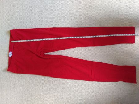 Leggings rot, 12 Jahre, Gr. ca. 158