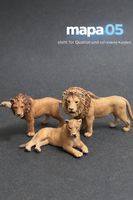 Schleich Löwe Familie Löwin Löwen
