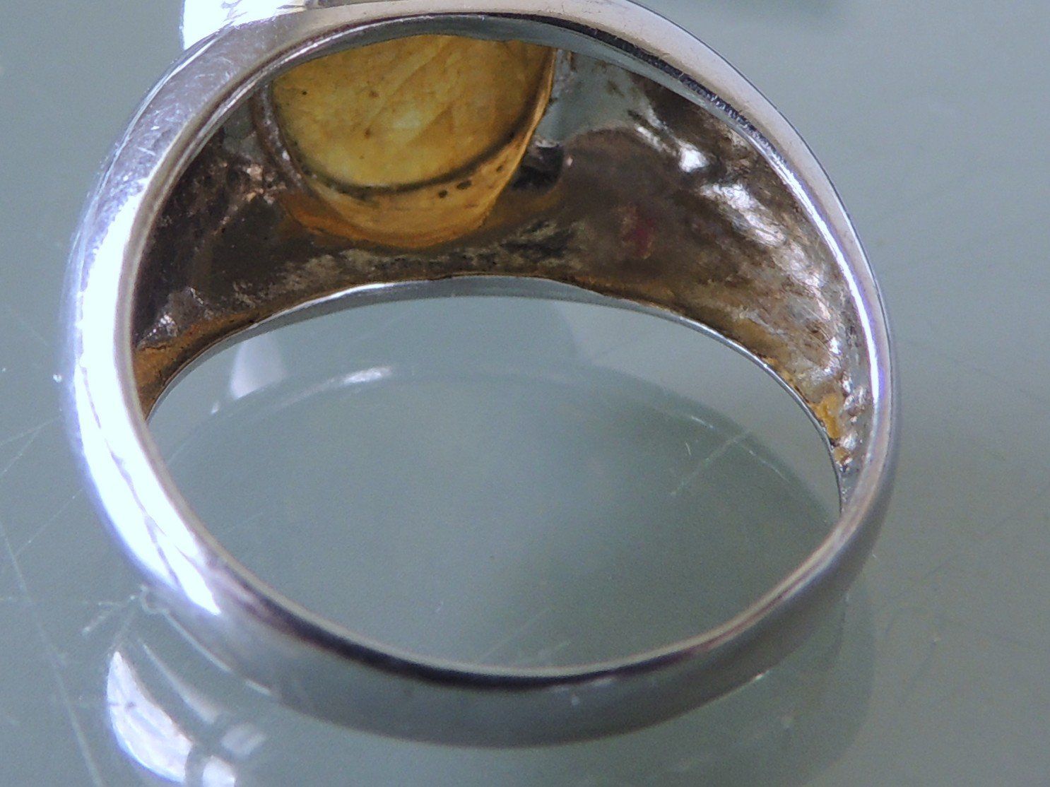 Anelli: Turmalin Silber 925 Fingerring Gr. 54 – Usato da Waldenburg venduto da schaller707 5