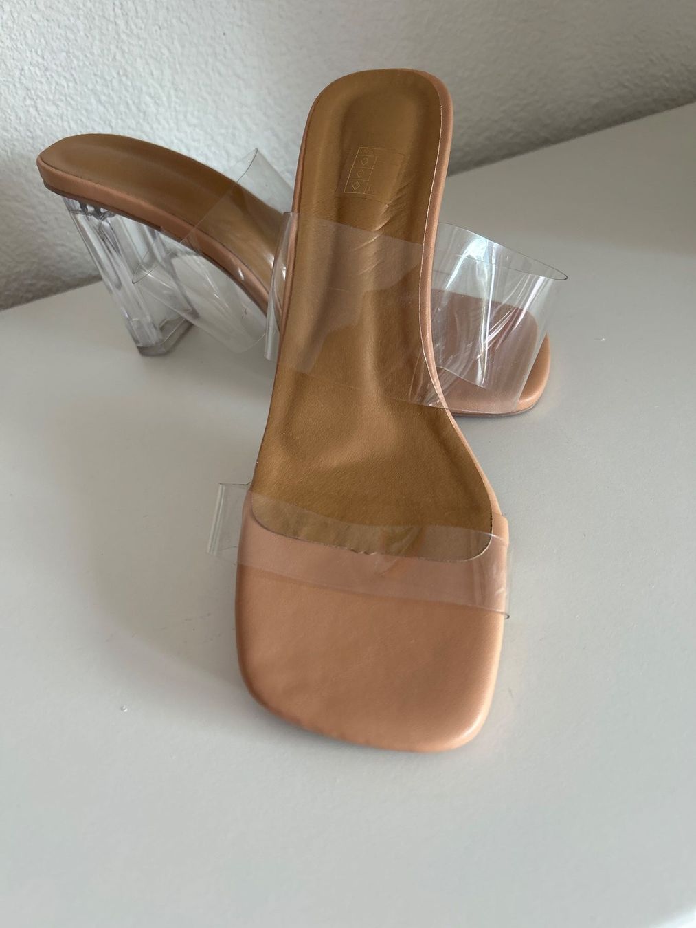 Scarpe da donna: Sandalen Damen transparent Absatz Grösse 39 – Usato da Brunnen venduto da Nala2929 4