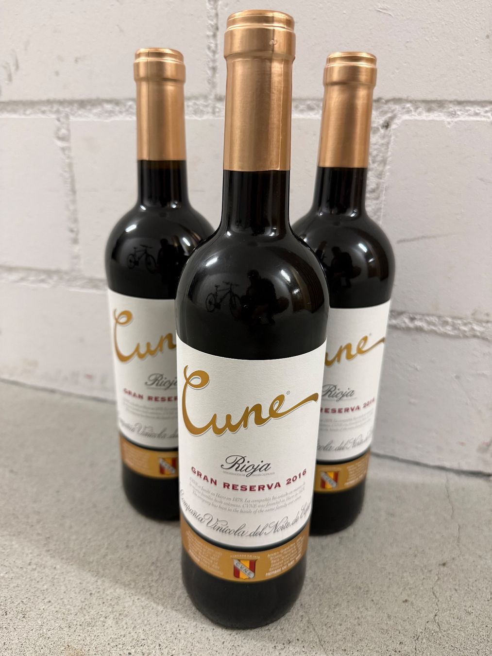 Rioja Vino: Cune Rioja Gran Reserva 2016 – Nuovo e nell'imballaggio originale da Eglisau venduto da PD0970 1