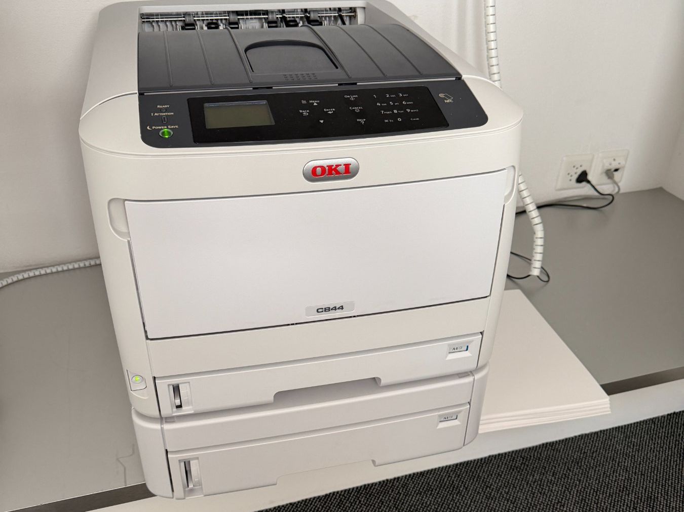 Oki Stampanti: OKI C844 Farb Laserdrucker gebraucht – Usato da Wollerau venduto da ingo8832