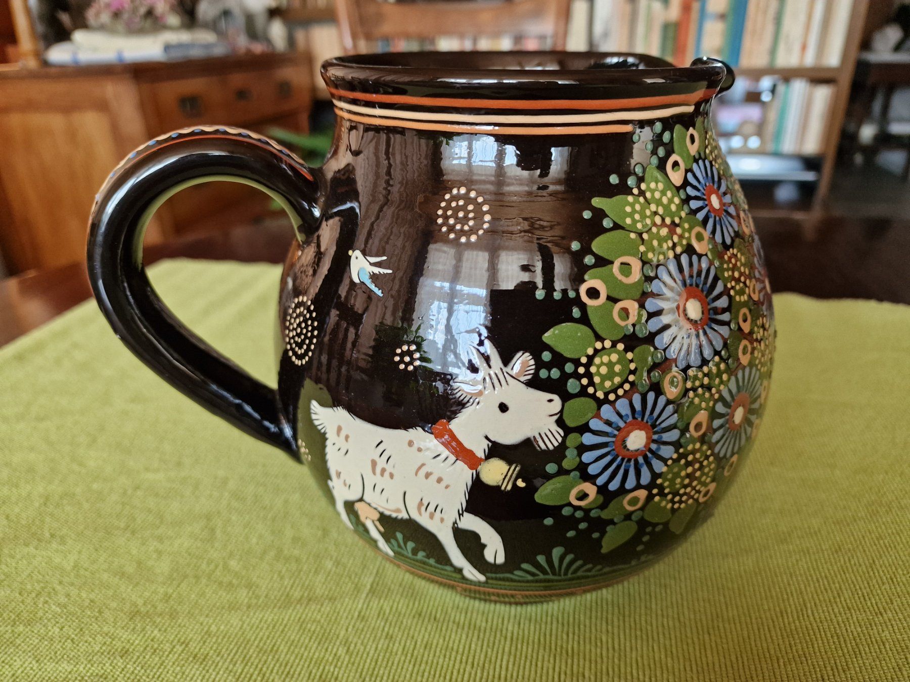Caraffe: Willy Aebi, Hasle  -  grosse, wunderschöne Kanne – Usato da Röthenbach i. E. venduto da Heureka5 2