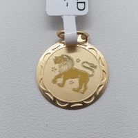 Echt 14K Gold - Löwen Anhänger