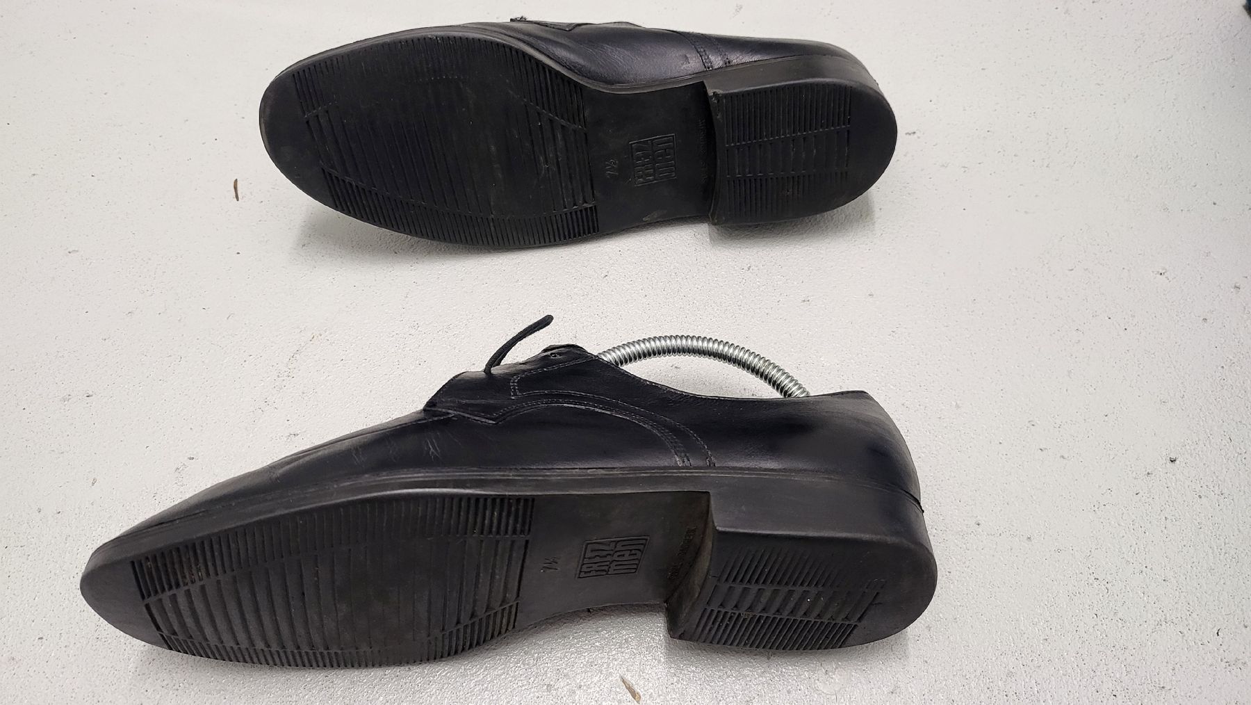 Scarpe da uomo: eleganter schw. Lederhalbschuh 7.5 – Usato da Horgen venduto da 2CH70 2