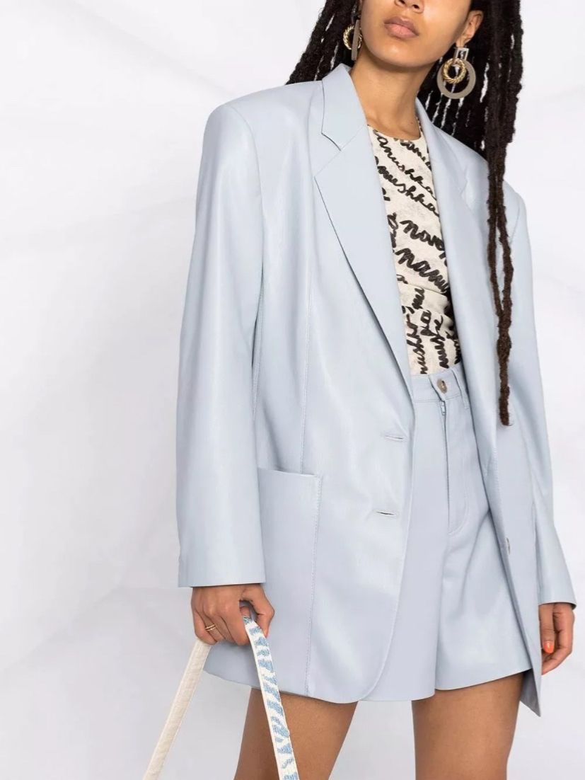 Nanushka Jacken: Nanushka Blazer - Light Blue - Size S oversized – Gebraucht aus Thalwil von dal_c7n9