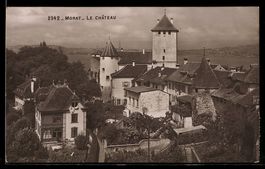 AK Morat, Le Château, 1913