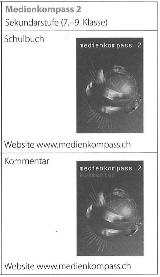 Libri: Medienkompass 2 • Buch und Kommentar – Usato da Niederrohrdorf venduto da Robinia 1