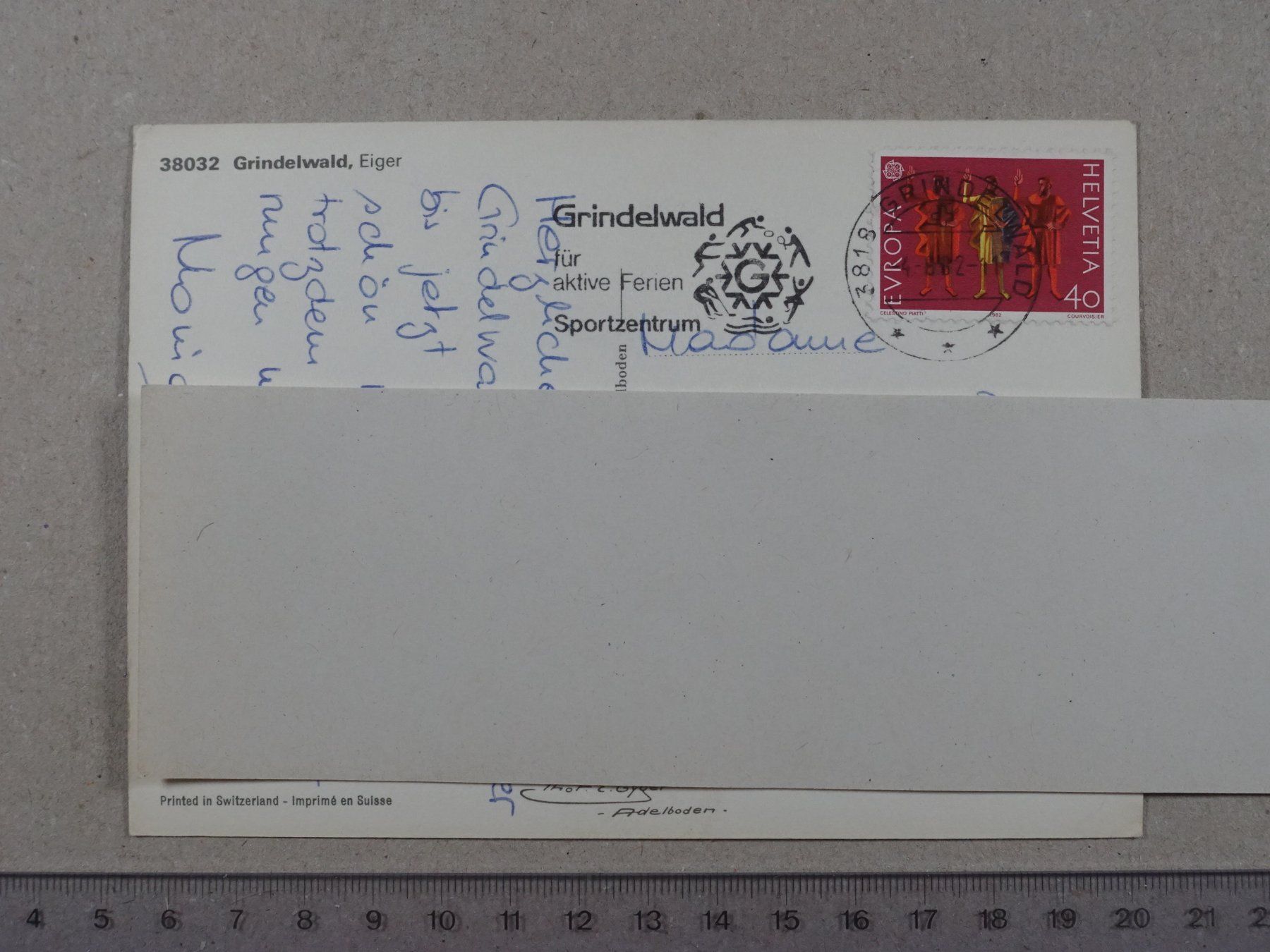 Cartes postales: Grindelwald, 1982 – D'occasion à Lenzburg par fh1 1