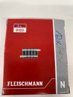 Fleischmann Spur N 9123 geb. Gleis R1 7,5, 12 St. neu in OVP