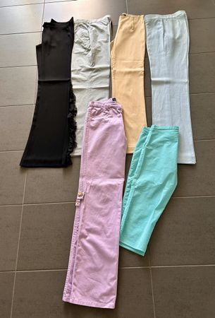 Hosen Damen verschiedene Marken.  Grösse 36 1Stück 38 7Stück