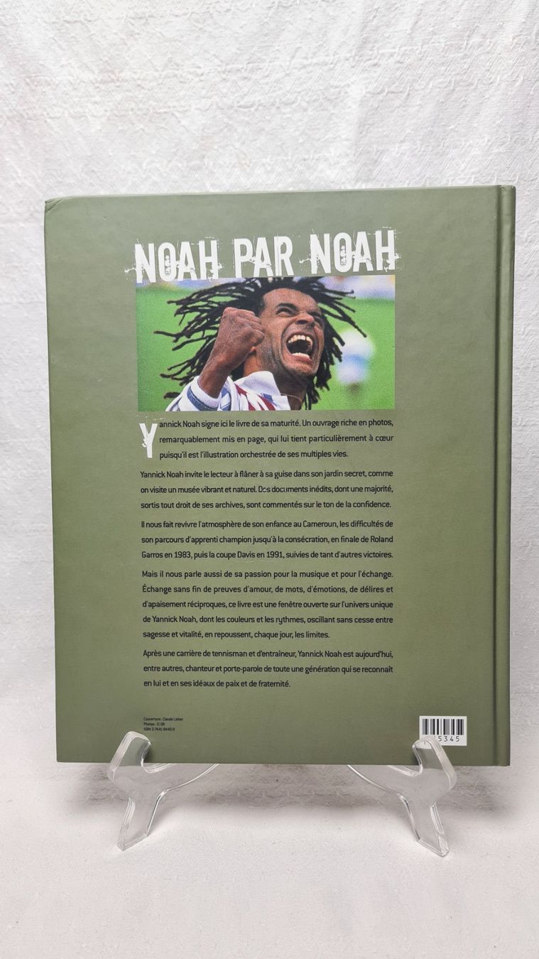 Livres: Livre de Yannick Noah "NOAH PAR NOAH" – D'occasion à courtelary par ikidin65 1