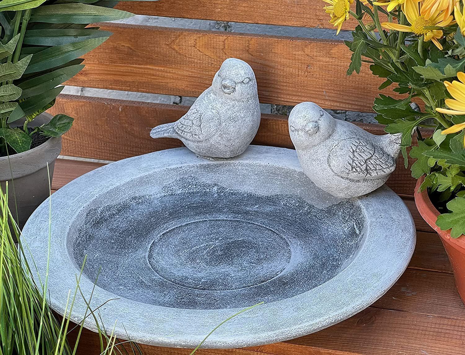 Stagni & Fontane ornamentali: Vogelbad Bain d'oiseau Stein pierre – Nuovo e nell'imballaggio originale da Lopagno venduto da CLep 2