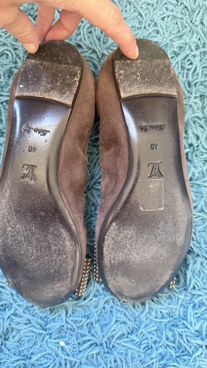 Louis Vuitton Scarpe da donna: Louis Vuitton Ballerinas Brown Size 40 used – Usato da Kloten venduto da liu_65tx 2