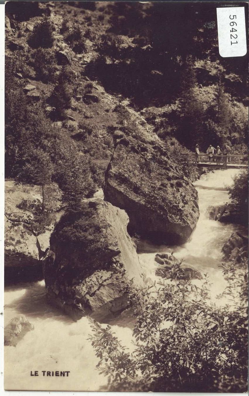Cartoline postali: Le Trient - animee – Usato da Ettingen venduto da Kartenplanet