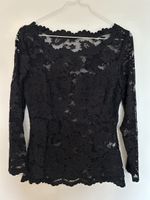 Neues elegantes Spitzenoberteil in schwarz