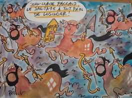 Dessin Pecub original