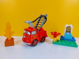Lego Duplo 6132 Cars Red - Feuerwehr Komplett
