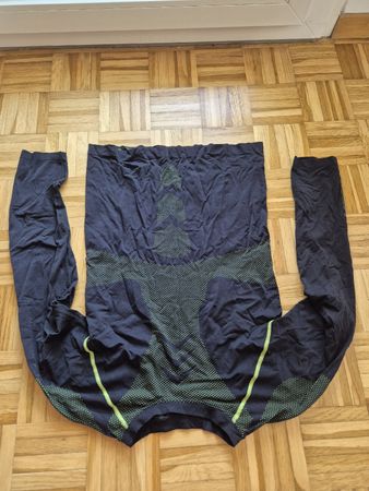 Funktionsshirt Langarm Schwarz Herren Grösse M guter Zustand