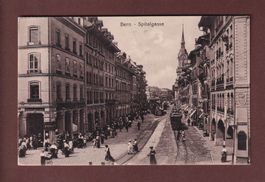 BERN - Spitalgasse - Tram - 1923