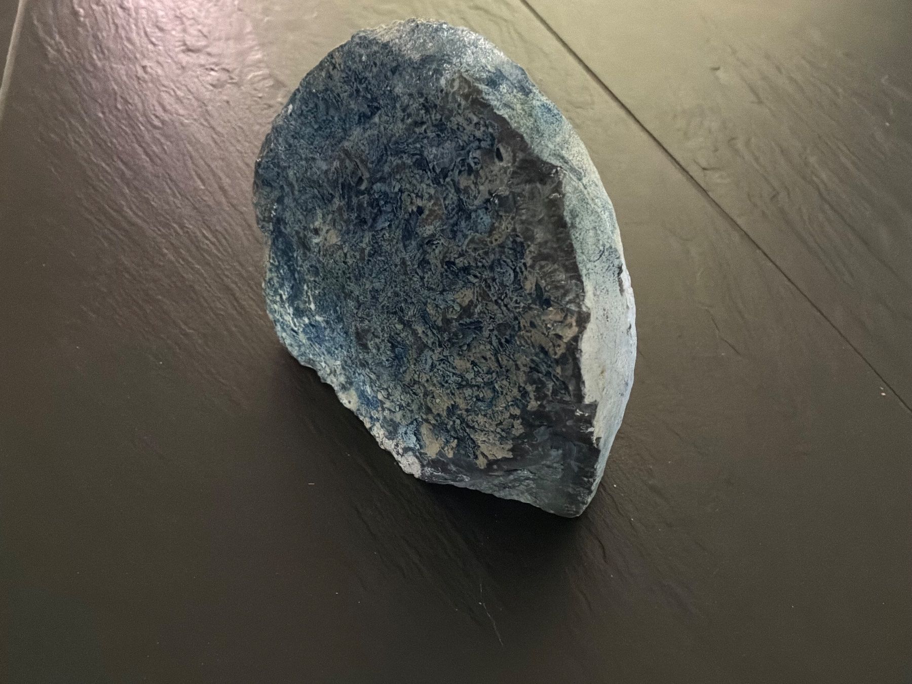 Pietre preziose: Blauer Dekorationsstein, ev. Apatit – Usato da Bremgarten AG venduto da Belana0 1