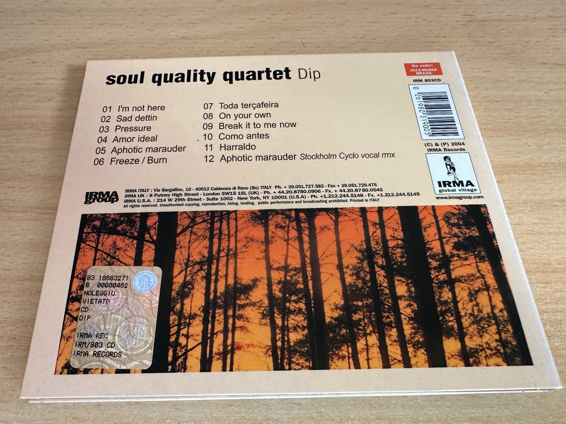 CD: Soul Quality Quartet - Dip – Usato da Rikon im Tösstal venduto da Alpenmutz 1