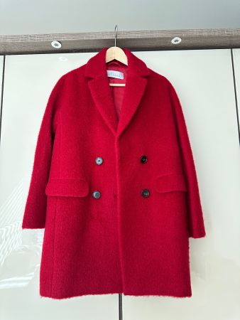 Max Mara Fashion - Intrend Mantel aus Schurwolle und Mohair