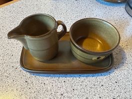 Rössler Butterblättli,Zuckerdose,Rahmkrug
