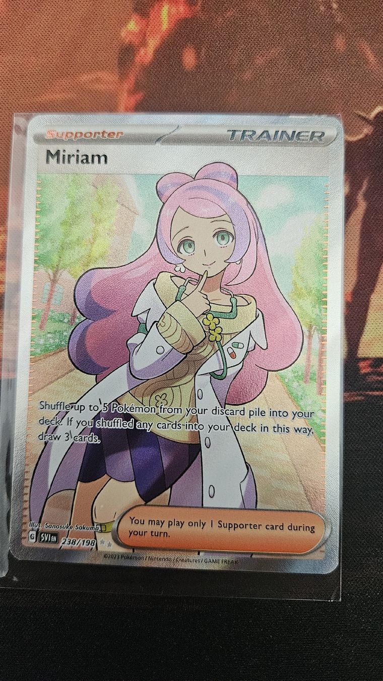 Pokémon Carte collezionabili: miriam 238/198 – Nuovo (secondo la descrizione) da Castel San Pietro venduto da pie_k8j6