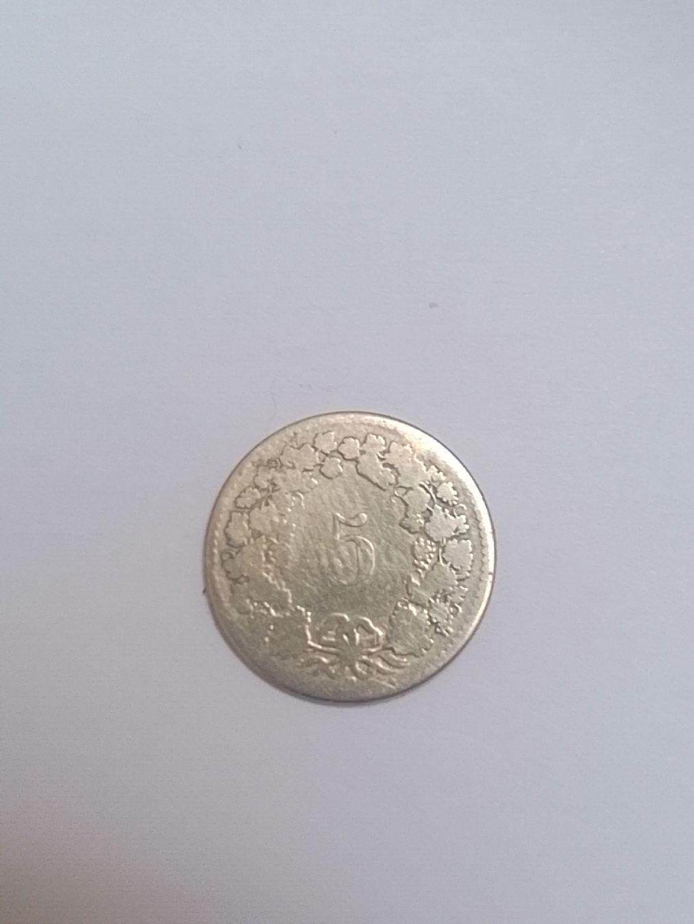 Tutti le monete: 5 centimes (rappen) – Usato da Eclépens venduto da tho_98rq