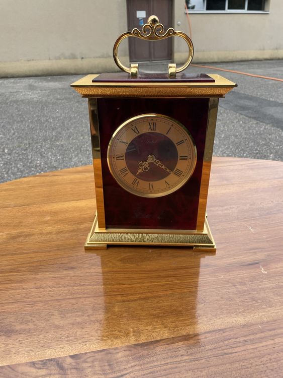 Pendule De Table BOCH UDW2 - Horloge à Bascule, Chiffres Sautants, Alarme, Vintage 1970
