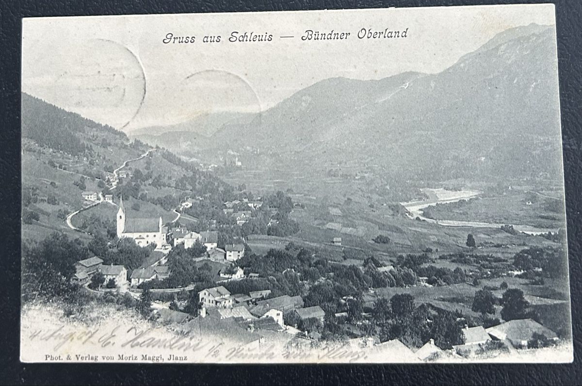 Cartoline postali: Gruss aus Schleuis GR  – Usato da Horw venduto da Tellbub