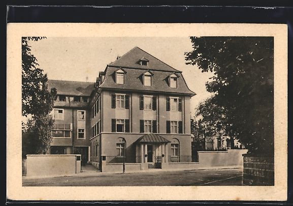 Cartoline postali: AK Basel, Privatklinik Sonnenrain – Usato da Berlin venduto da bartko-reher