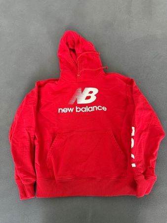 New Balance Made in USA Hoodie, Grösse M, Rot, Top Zustand!