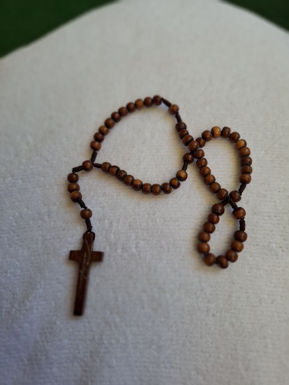 Sonstiger Schmuck: Rosenkranz Holz – Gebraucht aus Dällikon von Shishio