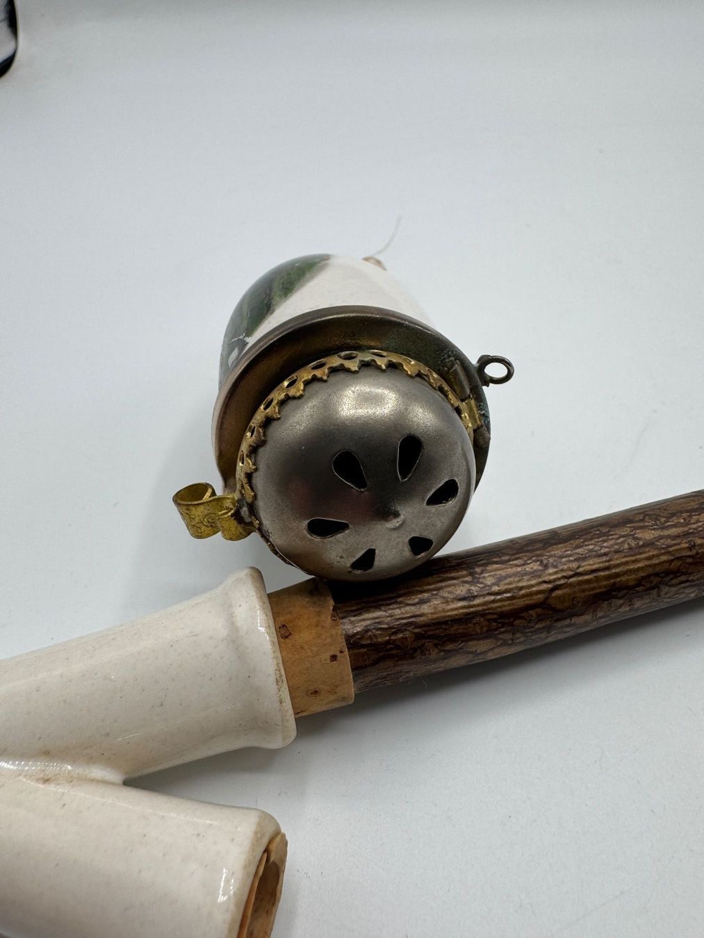 Pipes & Accessoires: Antike Pfeife mit Hirschmotiv – D'occasion à Sachseln par BONATI01 3