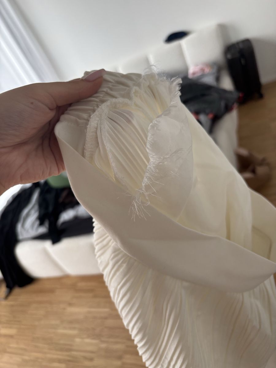 Gonne: Weißer Faltenrock mit Hose  – Nuovo (secondo la descrizione) da Lenzburg venduto da alisa99 2
