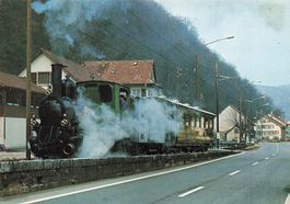 Dampfzug Hölstein Zug vapore Hölstein linea Waldenburgerbahn