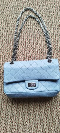Chanel Reissue 226, light blue, Spring season must-have!