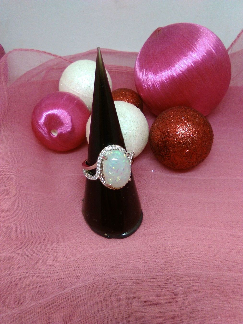 Ringe: RING MODESCHMUCK MIT EMETATION OPAL – Neu (gemäss Beschreibung) aus Basel von bijoutrie_4 9