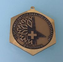 Medaille 10. Schweiz. Offiziers Skimeist