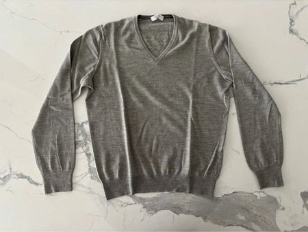 Pullover Gran Sasso 48 M Feinste Wolle & Seide wie neu