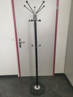 Garderobenständer Metall schwarz mit Kugeln