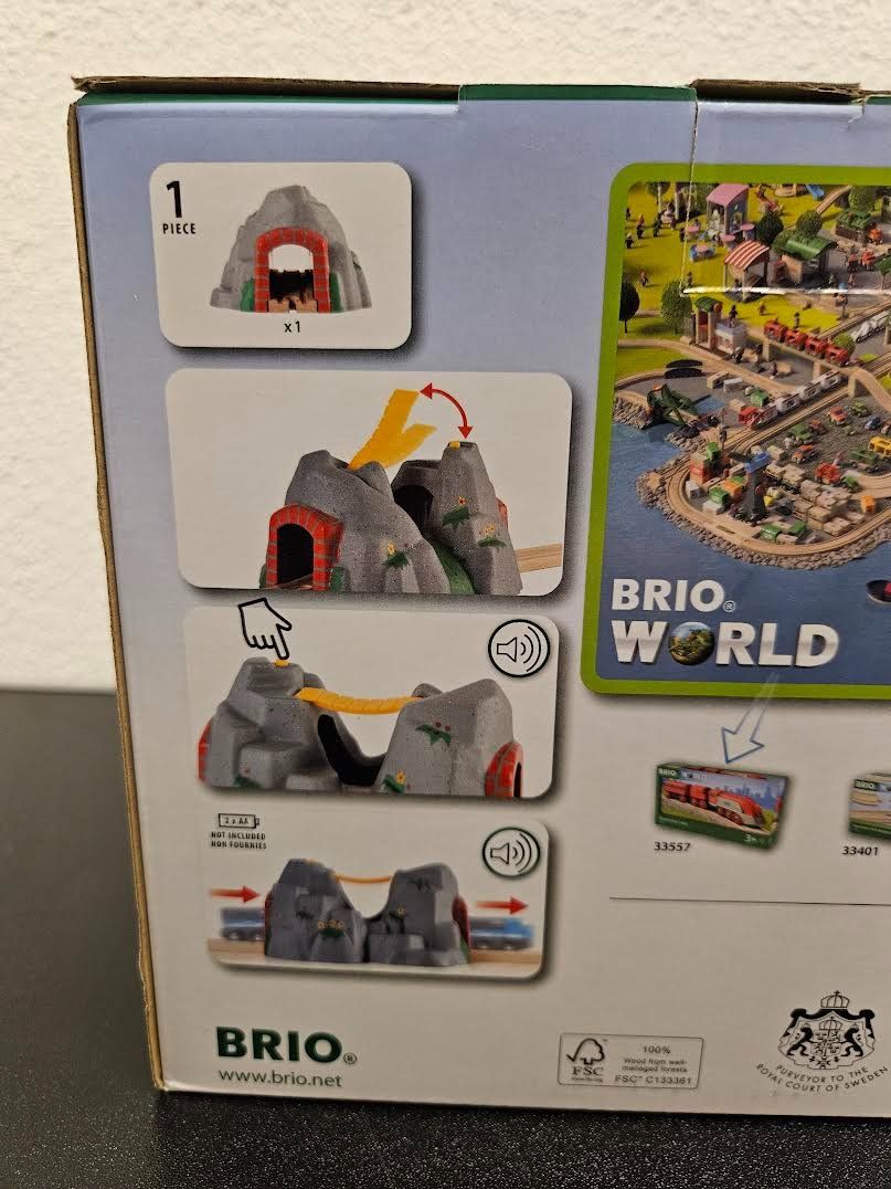 Brio Spielzeuge: Neu - Brio - 33481 - Adventure Tunnel – Neu und originalverpackt aus Dagmersellen von Jarsetz_Restposten 2